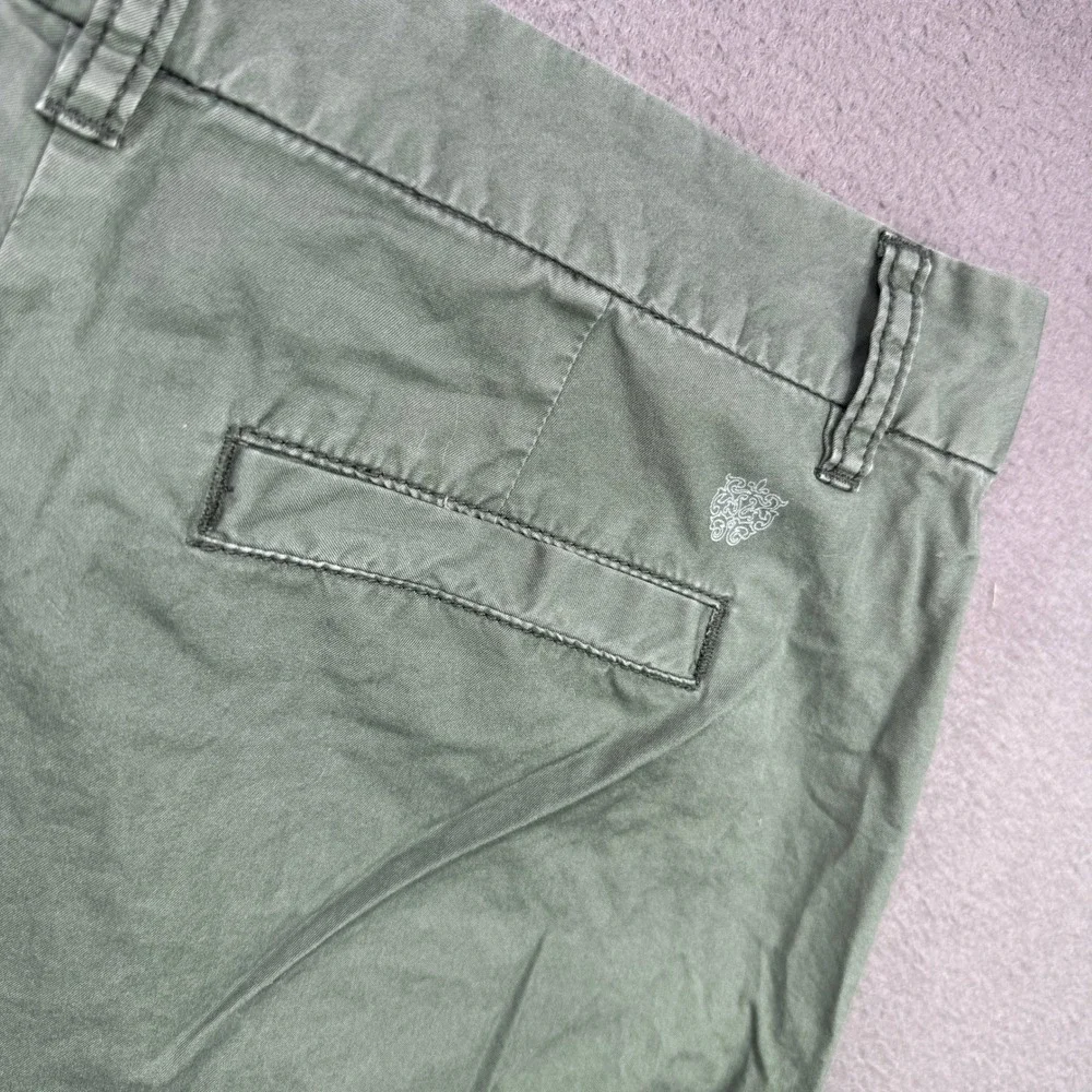 J.Crew Chino Shorts Womens 10 Green City Fit Broken-In Twill‎ Casual Summer